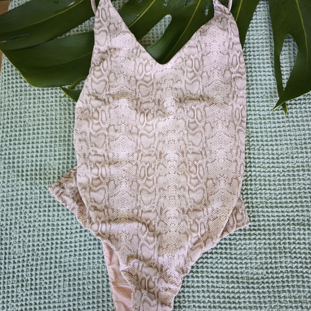 Girl and the water one piece